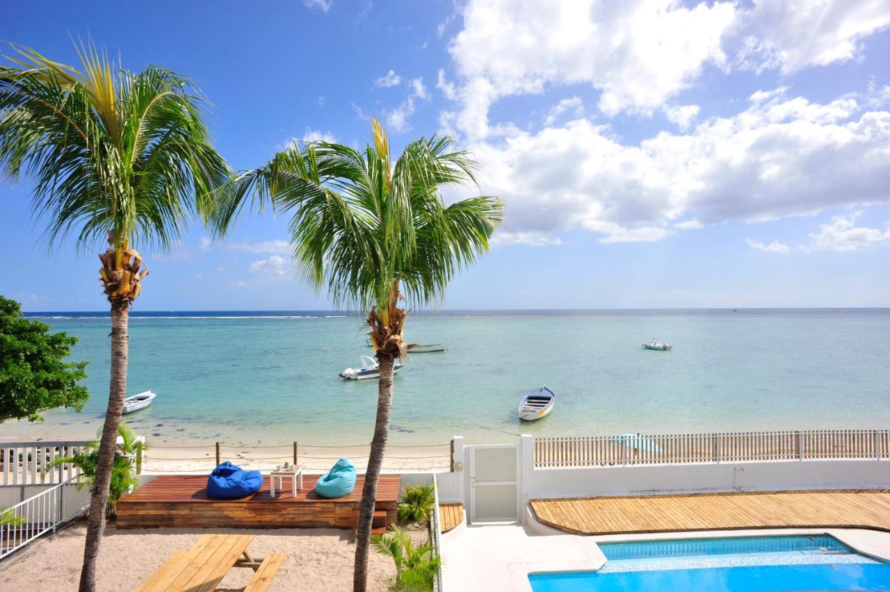 The Beach House - West Coast Mauritius Riviere Noire Bagian luar foto